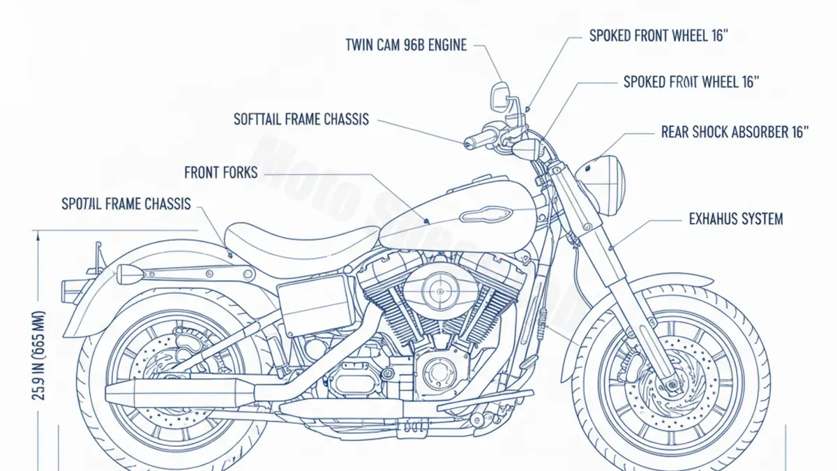 Harley-Davidson SOFTAIL DELUXE - FLSTN/07 Technical Review & Maintenance Guide specs