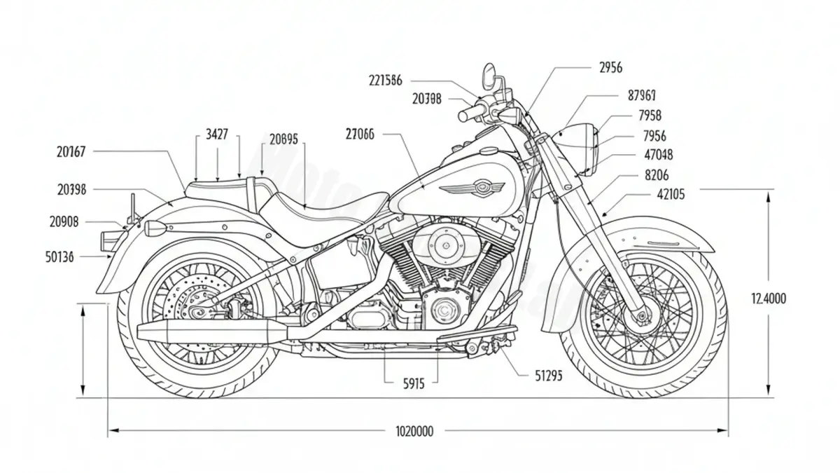 Harley-Davidson SOFTAIL DELUXE - FLSTN/12 Service Guide: Oil Level & Tire Specs