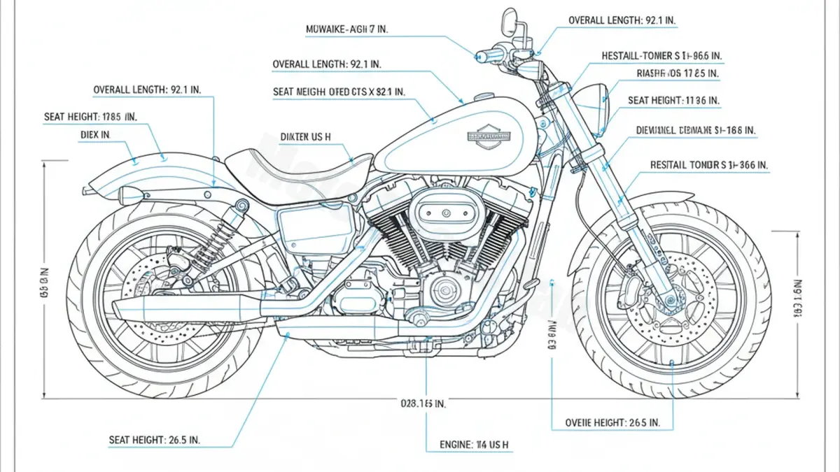 Harley-Davidson Softail Low Rider S (117 CUI) - FXLRS/25 (2022-2025) Factory Oil & Tire Pressure Data specs