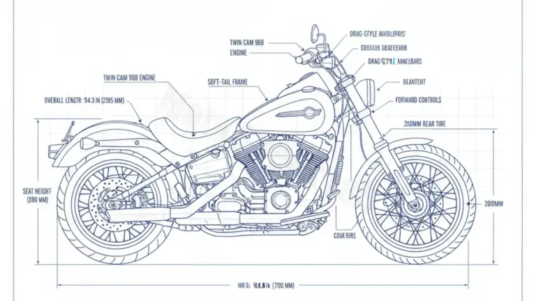 Harley-Davidson SOFTAIL NIGHT TRAIN – FXSTB/07 Service Data: Oil, Battery & Specs
