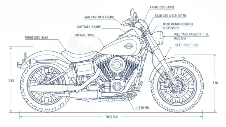 Harley-Davidson SOFTAIL SLIM (EURO 4) – FLS/17 Full Specifications & Ownership Data