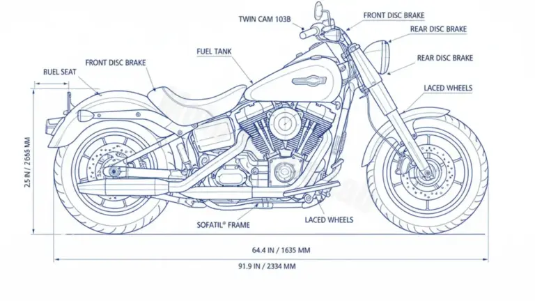 Harley-Davidson SOFTAIL SLIM – FLS Maintenance: Recommended Oil & Tires