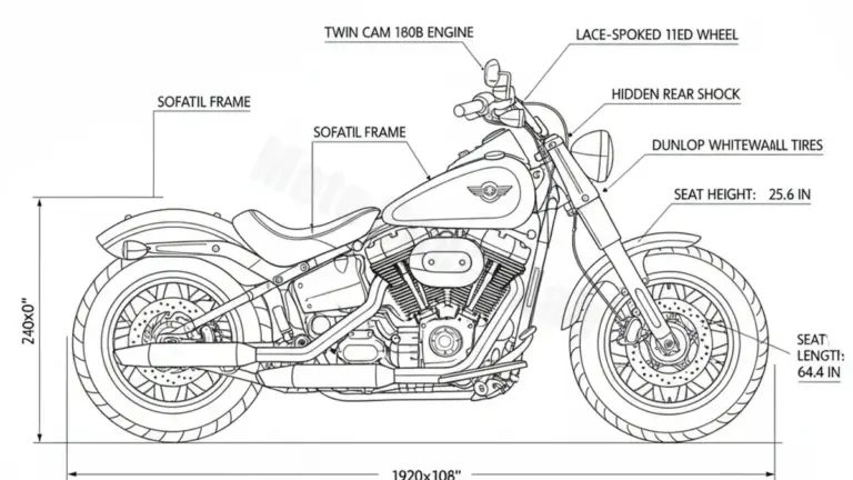 Harley-Davidson SOFTAIL SLIM S – FLSS (2016 – 2017) Factory Oil & Tire Pressure Data