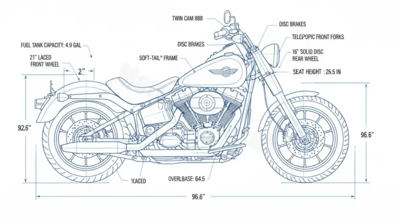 Harley-Davidson SOFTAIL STANDARD – FXST/00 Full Specifications & Ownership Data