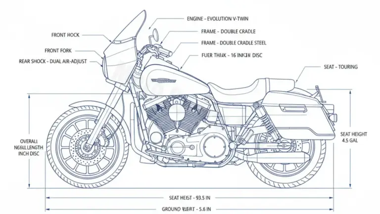 Oil & Tires: Harley-Davidson SPORT GLIDE (FXRT) – FXRT Technical Specifications