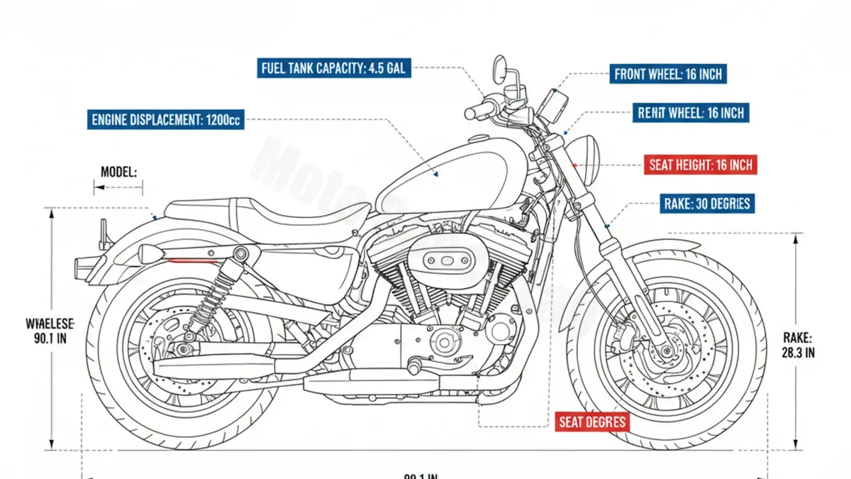 Harley-Davidson SPORTSTER 1200 CUSTOM LIMITED CA/CB - XL1200CA/B Maintenance: Recommended Oil & Tires specs