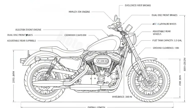 Harley-Davidson SPORTSTER 1200 ROADSTER (EURO 4) – XL1200CX Workshop Data: Fluids, Plugs & Tires