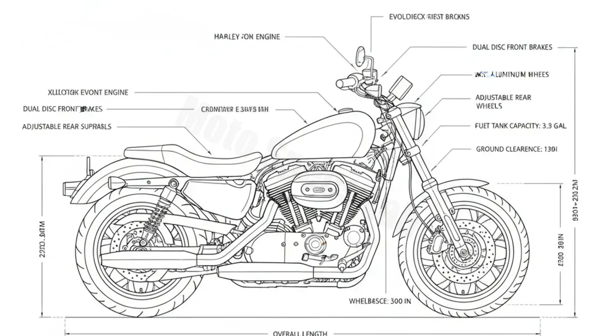 Harley-Davidson SPORTSTER 1200 ROADSTER (EURO 4) - XL1200CX Workshop Data: Fluids, Plugs & Tires