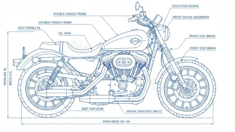 Harley-Davidson SPORTSTER 883 R – XL883R Technical Review & Maintenance Guide