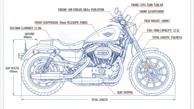 Harley-Davidson SPORTSTER 883 SUPERLOW (EURO 4) – XL883L/17 Maintenance Schedule & Torque Settings