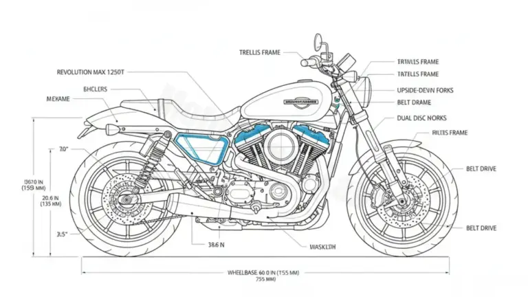 Harley-Davidson SPORTSTER S – RH1250S Workshop Data: Fluids, Plugs & Tires