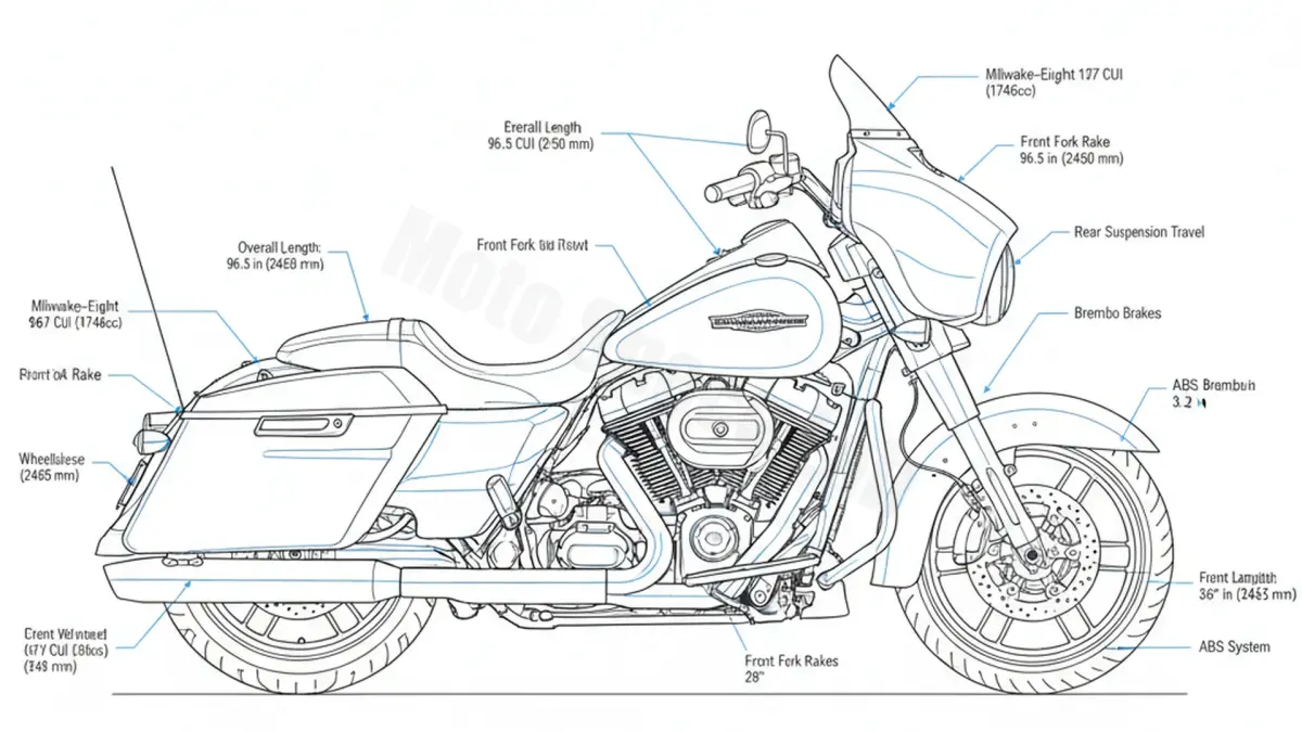 Review: Harley-Davidson STREET GLIDE (107 CUI) - FLHX/18 (2017-2021) Specs & Features