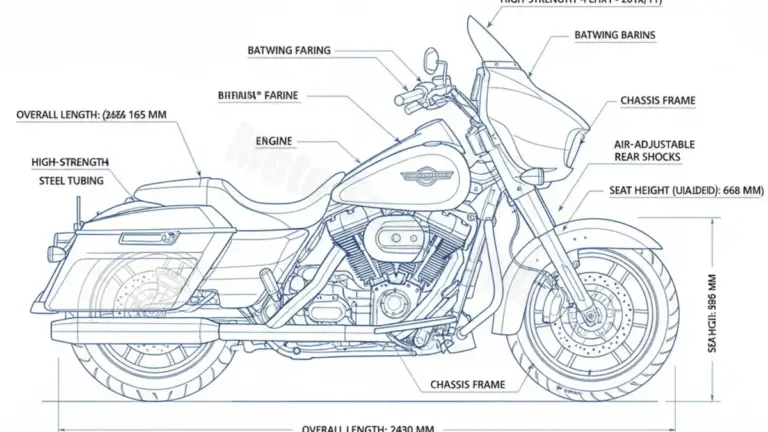 Oil & Tires: Harley-Davidson STREET GLIDE – FLHX/11 Technical Specifications