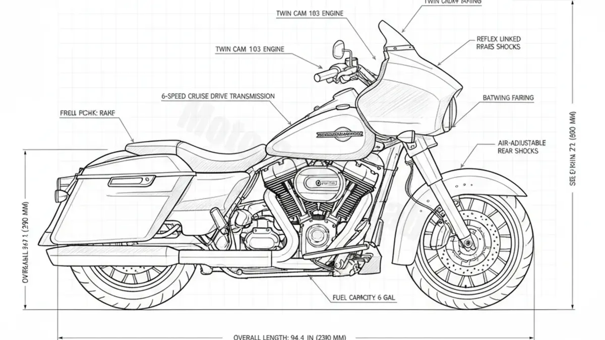 Harley-Davidson STREET GLIDE SPECIAL - FLHXS Service Data: Oil, Battery & Specs specs