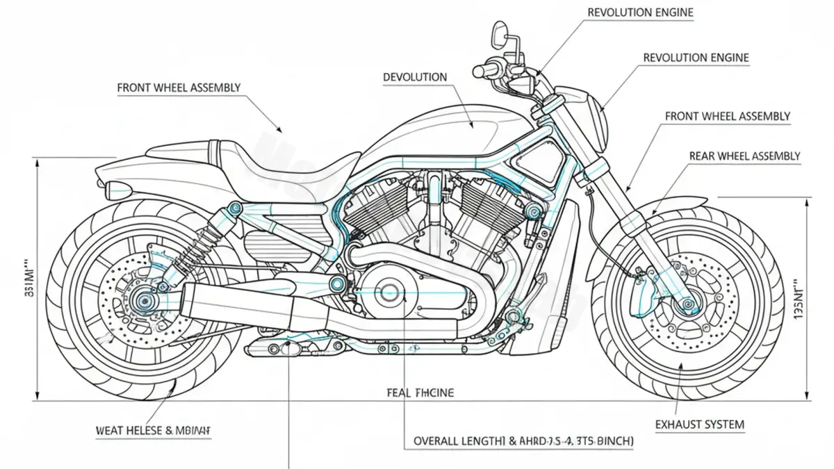 Harley-Davidson V-ROD MUSCLE - VRSCF/12 Specs: Engine Oil, Gap & Tire PSI specs