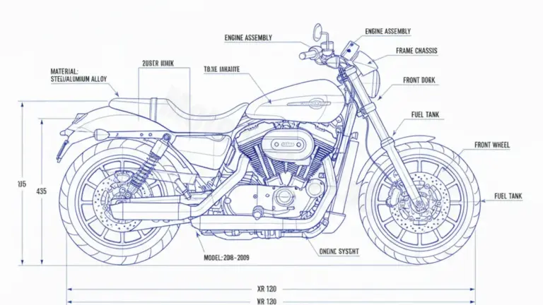 Harley-Davidson XR 1200 – XR-1200 Specs: Oil Capacity & Tire Pressure