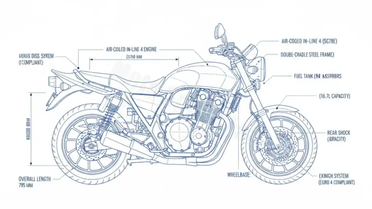 Honda CB 1100 EX (EURO 4) – SC78A Specs: Engine Oil, Gap & Tire PSI