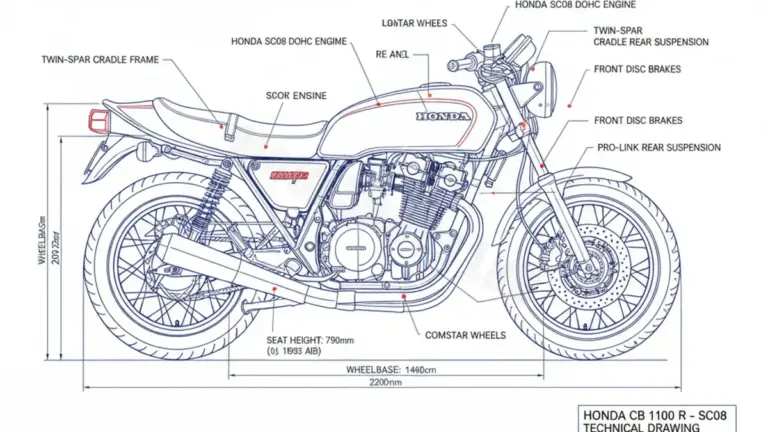 Honda CB 1100 R – SC08 Technical Review & Maintenance Guide