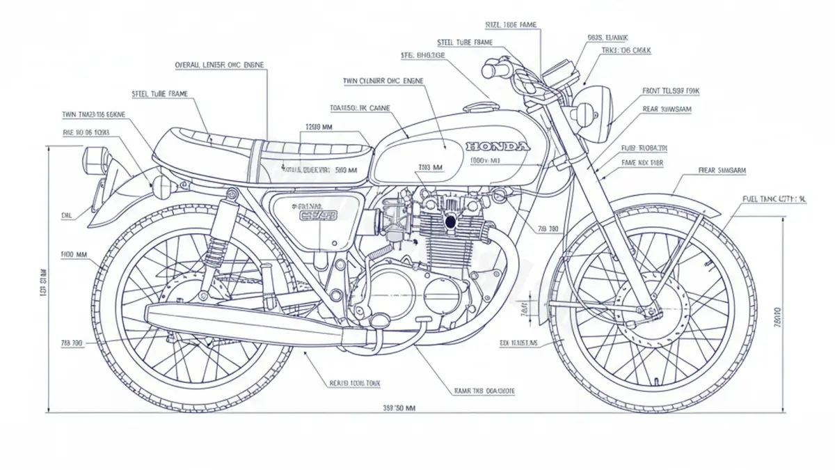 Honda CB 125 K - CB125 Maintenance Schedule & Torque Settings specs