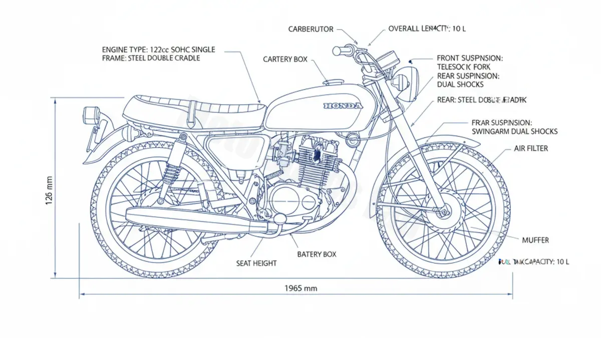 Honda CB 125 S - CB125J Technical Review & Maintenance Guide