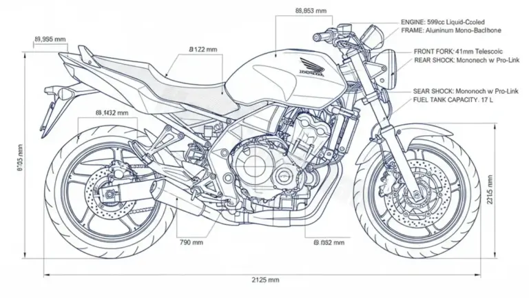 Honda CB 600 F HORNET – PC36/05 Full Specifications & Ownership Data
