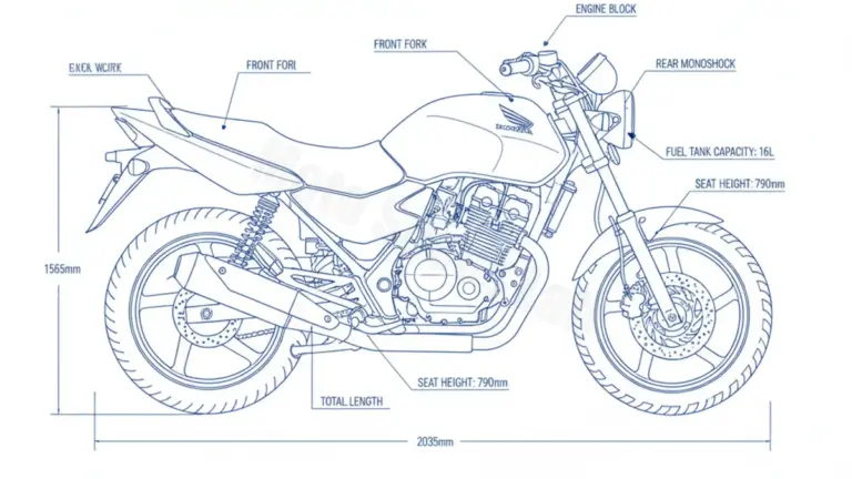 Honda CBF 250 – MC35 Specs: Oil Capacity & Tire Pressure