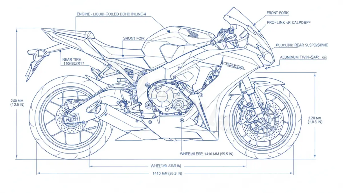 Honda CBR 1000 RR FIREBLADE - SC59 (2008–2016) Factory Oil & Tire Pressure Data