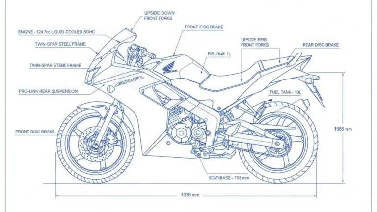 Honda CBR 125 R – JC39 Maintenance Schedule & Torque Settings