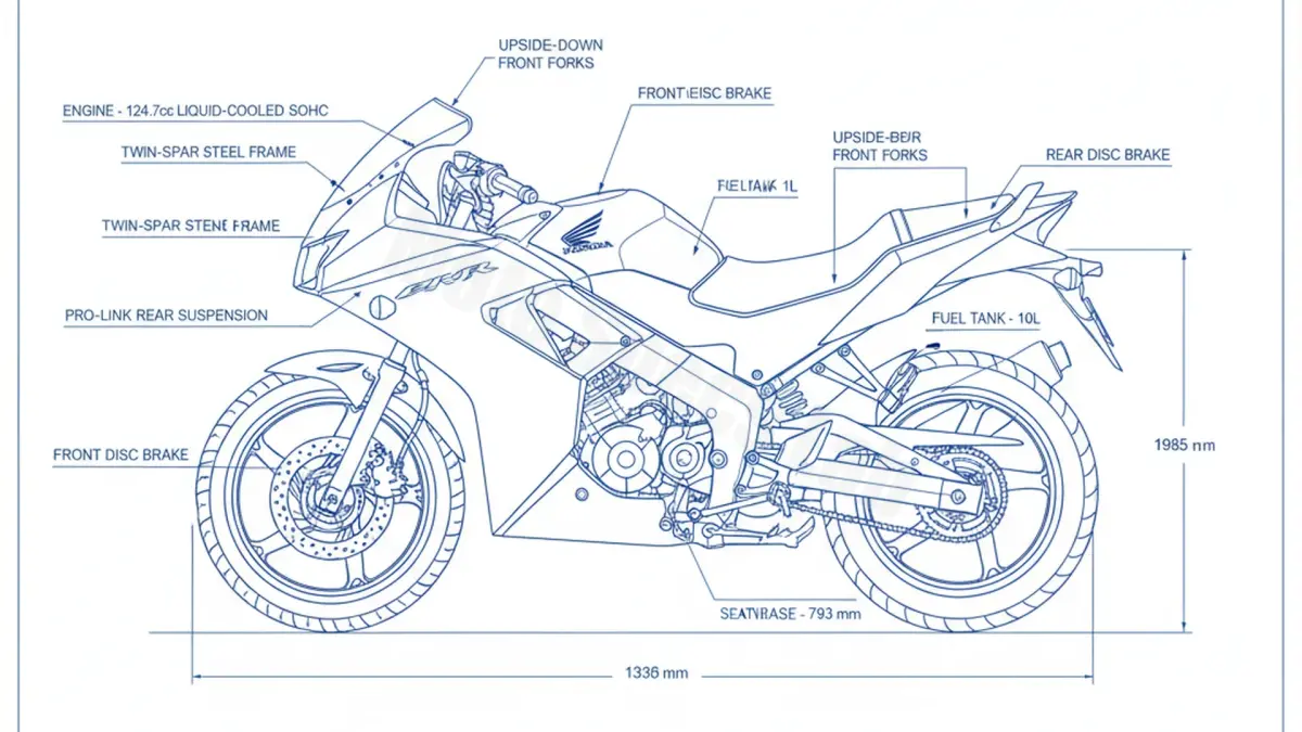 Honda CBR 125 R - JC39 Maintenance Schedule & Torque Settings