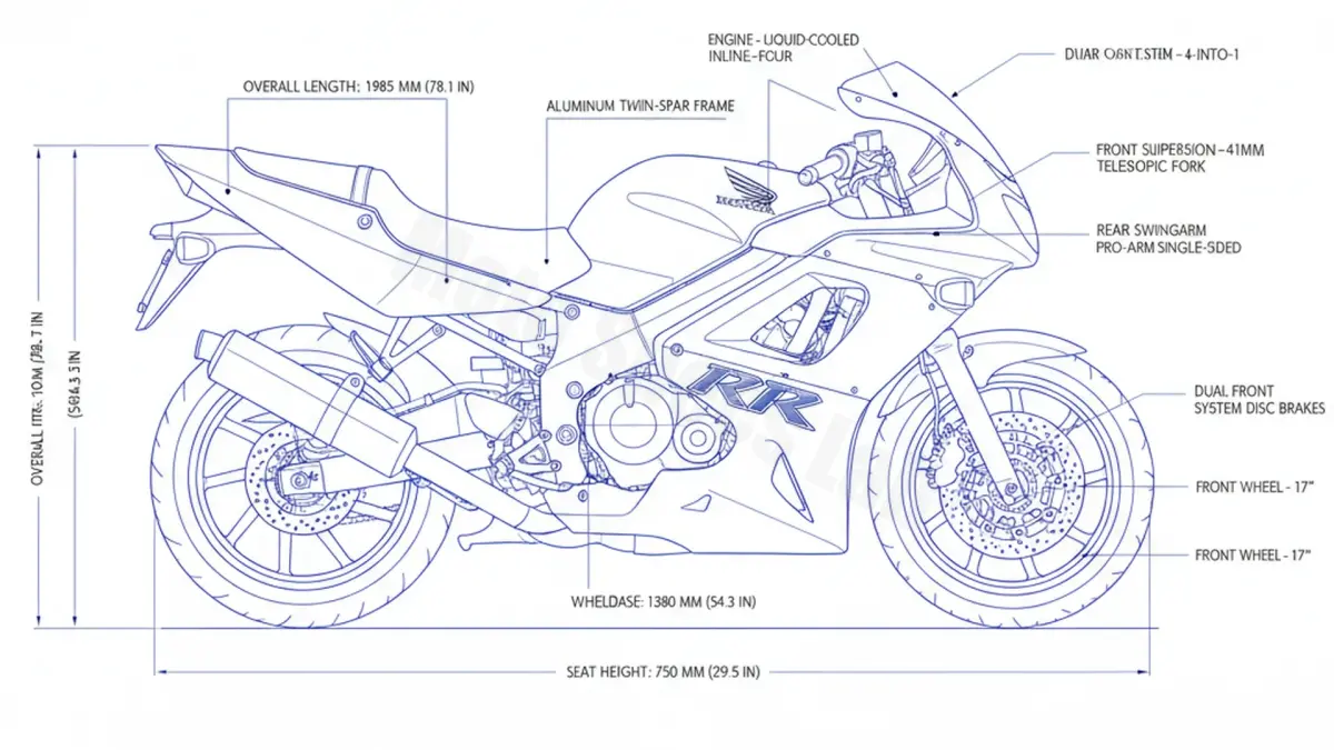 Review: Honda CBR 400 RR - NC29 (1990-1994) Specs & Features specs