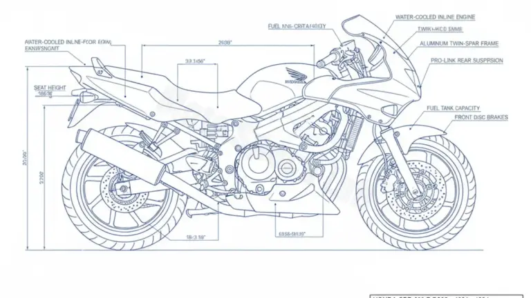 Honda CBR 600 F – PC25 Service Data: Oil, Battery & Specs