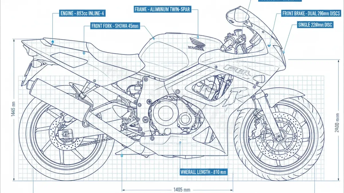 Review: Honda CBR 900 RR FIREBLADE - SC33 (1996–1999) Specs & Features specs