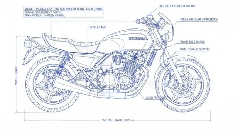 Honda CBX 1000 (US-PRODUKTION) – SC03 Maintenance: Recommended Oil & Tires