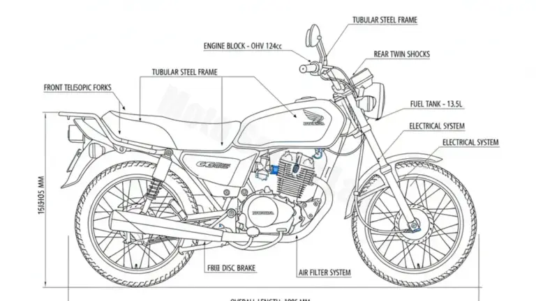 Honda CG 125 – JC27 Service Guide: Oil Level & Tire Specs