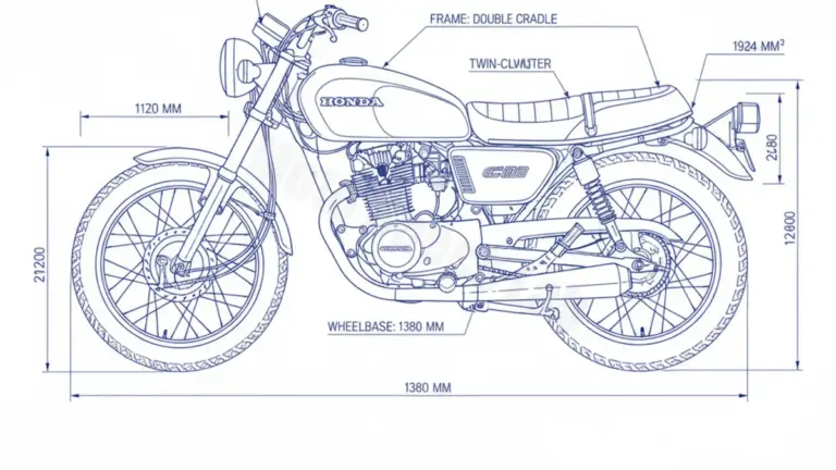 Honda CM 250 C – MC06 (1982 – 1984) Factory Oil & Tire Pressure Data