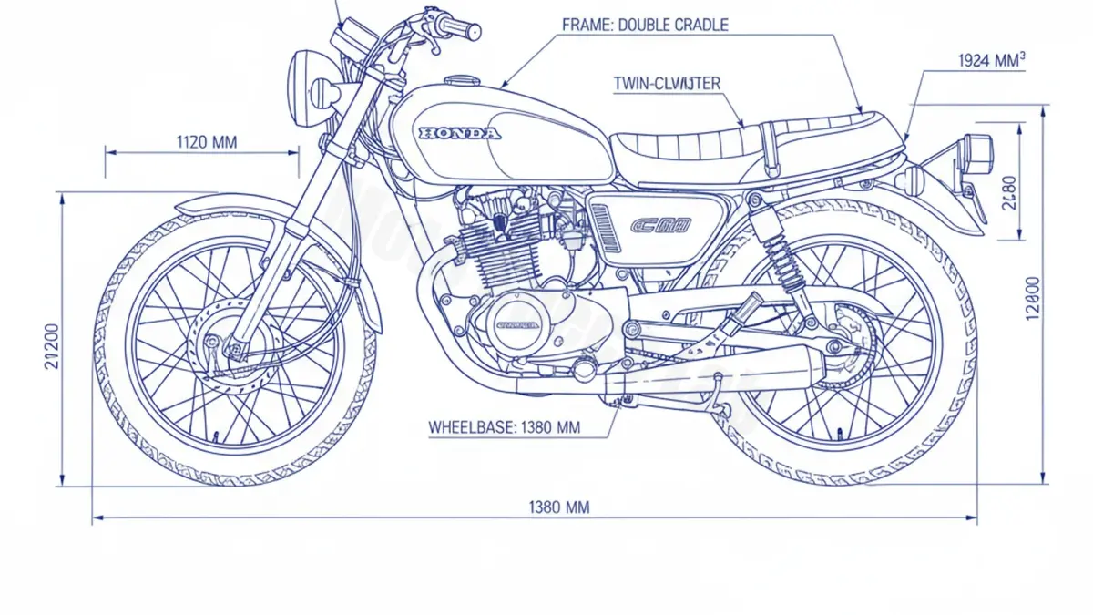 Honda CM 250 C - MC06 (1982 – 1984) Factory Oil & Tire Pressure Data