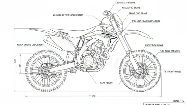 Honda CRF 150 RB 19/16 ZOLL – KE03A/J/18 Full Specifications & Ownership Data