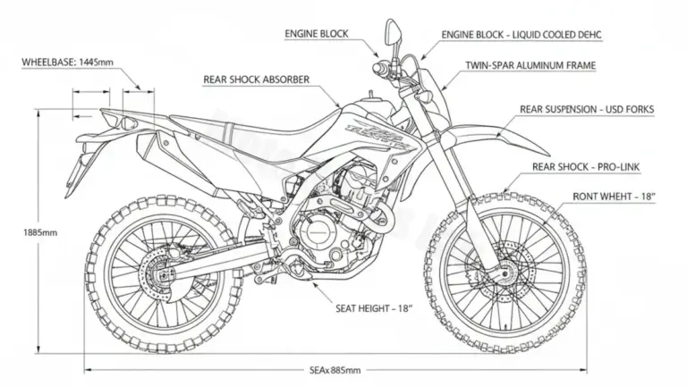 Honda CRF 250 LA – MD44A/K/19 Service Data: Oil, Battery & Specs