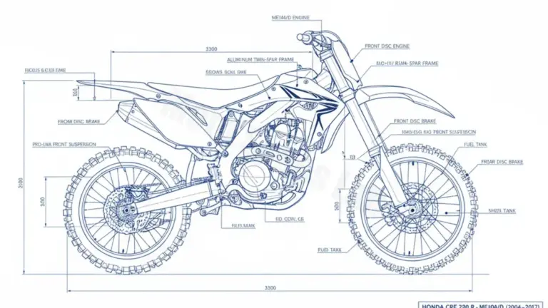 Honda CRF 250 R – ME10A/D Maintenance: Recommended Oil & Tires
