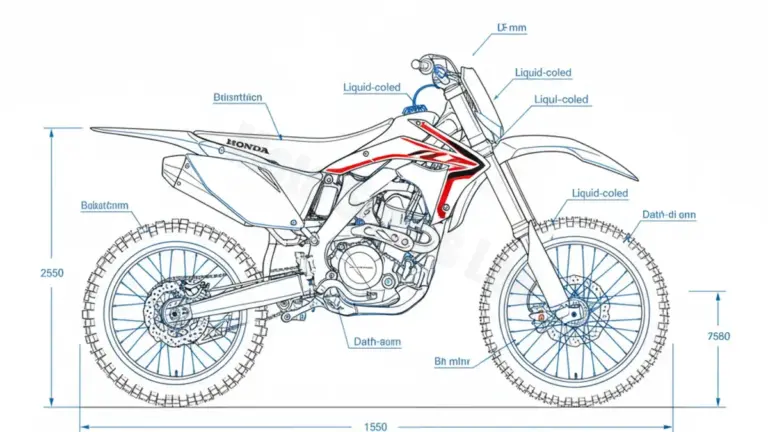 Honda CRF 250 R – ME10A/H Workshop Data: Fluids, Plugs & Tires
