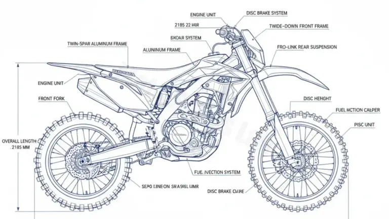 Honda CRF 250 R – ME12A/J Specs: Engine Oil, Gap & Tire PSI