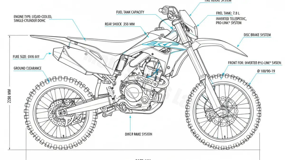 Honda CRF 250 RE - CRF250RE/17 (2017) Data: Oil Capacity & Rim Specs specs