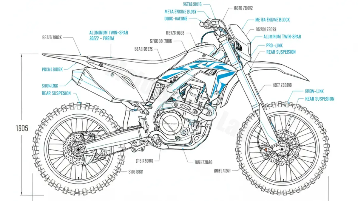 Honda CRF 250 RX - ME12A/L/RX/21 (2022 – Present) Factory Oil & Tire Pressure Data specs