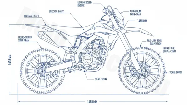 Oil & Tires: Honda CRF 250 X - ME11A/D/14 Technical Specifications specs