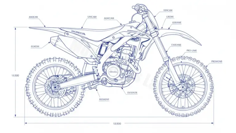 Oil & Tires: Honda CRF 450 R – PE05A/E Technical Specifications
