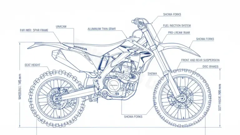 Honda CRF 450 X – PE06A/9 Maintenance: Recommended Oil & Tires