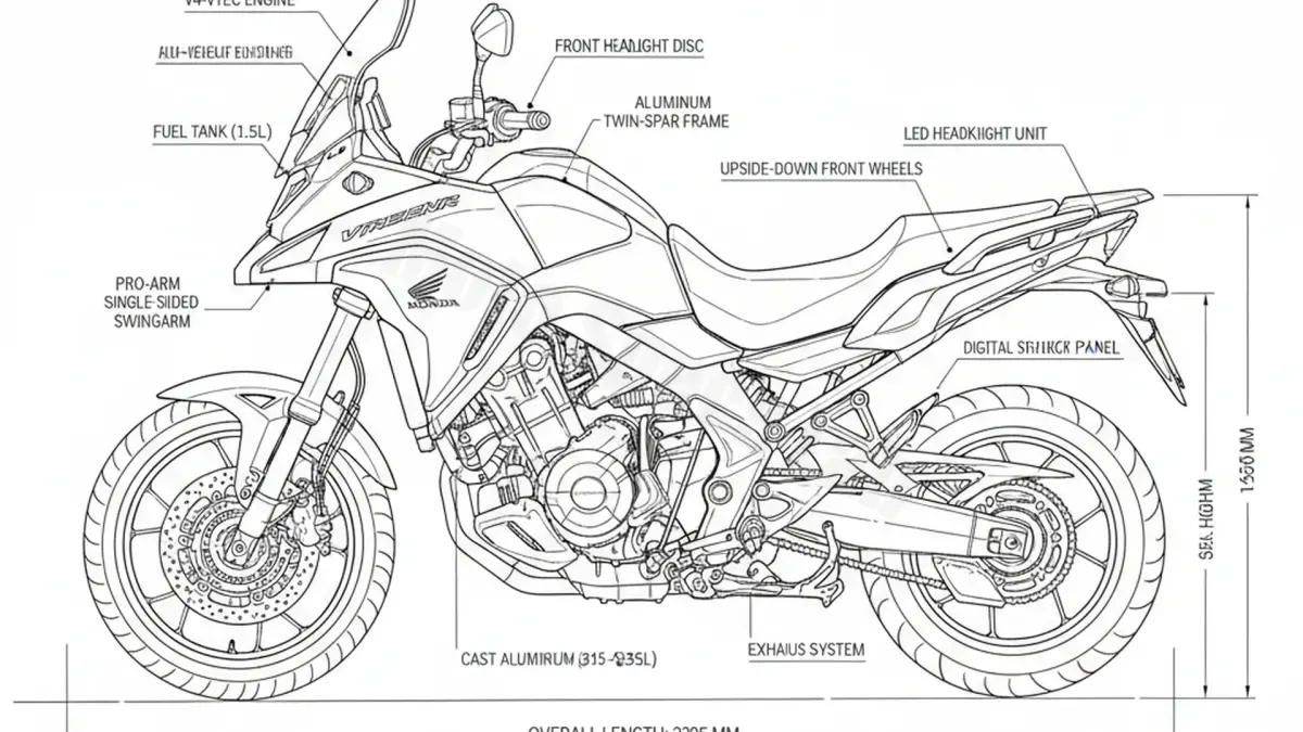 Honda CROSSRUNNER 800 (VFR 800 X) - RC80 Full Specifications & Ownership Data specs