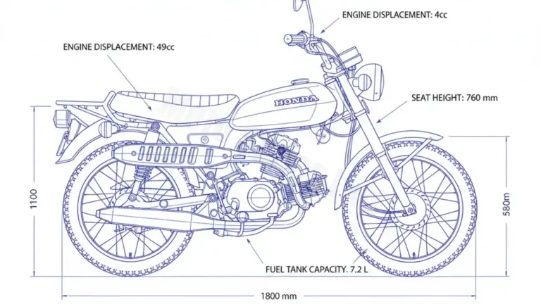 Honda CY 50 – CY50 Service Data: Oil, Battery & Specs