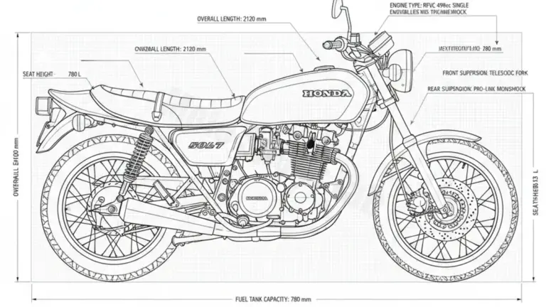 Honda FT 500 – PC07 Specs: Engine Oil, Gap & Tire PSI