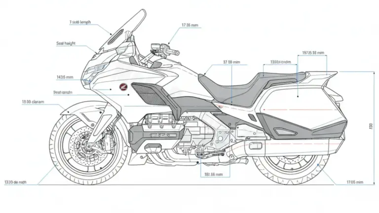 Honda GL 1800 Gold Wing DCT – SC79D/25 (2018-present) Factory Oil & Tire Pressure Data